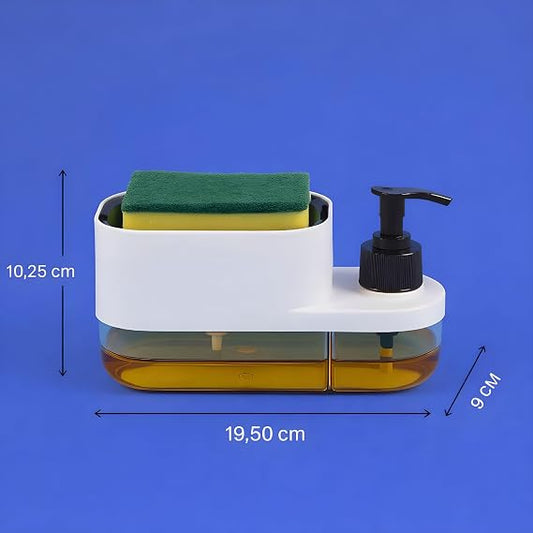 3 in 1 Liquid soap Dispenser for Kitchen and Bathroom