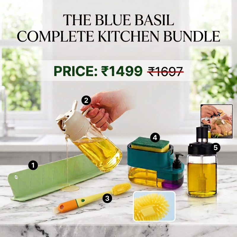 The Blue Basil Complete Kitchen Set